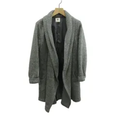 ブージュルード Bou Jeloud カーディガン ニット 長袖 ロング ショールカラー 38 グレー /XZ ■ECE003