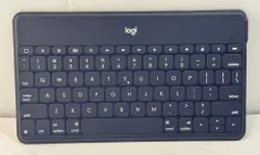 【HY】【美品】Logicool iK1042CB KEYS?TO?GO ウルトラポータブル ワイヤレスキーボード Bluetooth 薄型 6mm 超軽量180g iPhone iPad Apple TV[ゆうパケット発送、送料無料]HY004