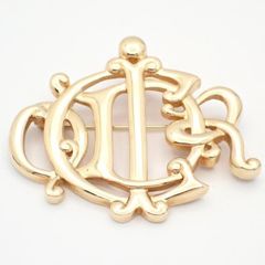 ChristianDior ヴィンテージアクセサリー ブローチ - メルカリ