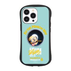 신품 구루만디즈 [미니언즈 피버] 시리즈 iPhone13 Pro (6.1 인치) 대응 하이브리드 유리 케이스 MINION AIR MINI-353B
