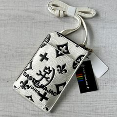 新品同様】カステルバジャック クレア スマホショルダー ブラック 黒 
