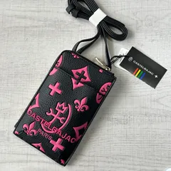 【新品タグ付き】CASTELBAJAC カステルバジャック スマホショルダー クレア ポーチ ピンク 小物入れ 定価13200円