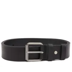 ヌーディージーンズ メンズ ボトムス デニムパンツ レザー Nudie Jeans Co Pedersson Leather Belt Black ブラックのサムネイル
