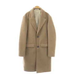 ザラ ZARA チェスターコート ロング S 茶 ブラウン シングルブレスト /RR ■ECE003