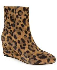 ジェントルソウルズ レディース シューズ ブーツ・レインブーツ Gentle Souls Womens Nash Wedge Booties Leopard アニマル