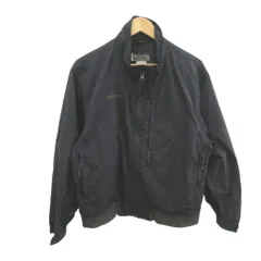 コロンビア Columbia ジャンパー ナイロンジャケット 上着 S 黒 ブラック 無地 スタンドカラー 長袖 /YU ■GY99