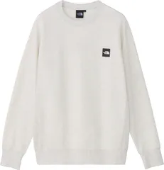 ザ・ノース・フェイス THE NORTH FACE アウトドア ヘザーロゴクルー Heather Logo Crew メンズ レディース 速乾 丸首 スウェット ストレッチ性 ロゴ トップス 長袖 静電ケア ロングスリーブ  NT WX ホワイトミックスグレー