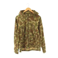 ザノースフェイス THE NORTH FACE L ナイロン パーカー 緑 グリーン 迷彩柄 /LP■ECD001
