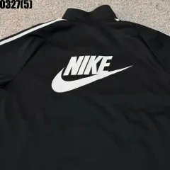 ナイキ ブラック トラック ハーフジップアップl 0327
