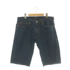 バーバリーブラックレーベル BURBERRY BLACK LABEL デニム ショートパンツ ハーフパンツ 82 インディゴ /CX ■ECE003