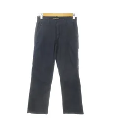 ラルフローレン RALPH LAUREN Polo Jeans Company パンツ 0 紺 ネイビー 無地 長ズボン ベルトループ ローライズ /MN12 ■ECD003