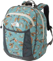 ザ・ノース・フェイス THE NORTH FACE アウトドア トスボックス キッズ リュック かばん バックパック キャンプ 旅行 林間学校 合宿 1泊 子ども 22L タブレット収納 多収納 自立 折りたためる  NMJ7235 FP フライルアープリント