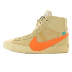 ナイキ NIKE オフホワイト OFF-WHITE BLAZER MID ALL HALLOWS EVE ブレーザー ミッド ハロウィン前夜 25cm 黄色 イエロー AA3832-700 /SR ■GY20
