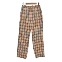 バーバリーゴルフ BURBERRY GOLF ストレートパンツ スラックス ノバチェック 9 ベージュ ■ECD002