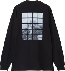 ザ・ノース・フェイス THE NORTH FACE アウトドア ロングスリーブハーフドームウィンドウティー メンズ レディース 長袖 Tシャツ トップス オーガニックコットン 綿100 バックプリント ウェア ロゴ リブ袖  NT82546 K ブラック