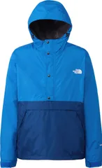 ザ・ノース・フェイス THE NORTH FACE アウトドア トレニアンアノラック メンズ レディース アウター フーディ パーカー 上着 防水 キャンプ 登山 耐久 シンプル カンガルーポケット 裾調節可能  NP12551 HE ヒーローブルー×エステー