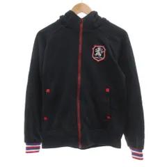 アンブロ UMBRO パーカー フーディ M ジップアップ 長袖 裏起毛 紺 ネイビー /AE ■GY06