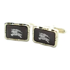 バーバリーズ Burberrys カフスボタン アクセサリー ロゴ スクエア ゴールド色 ■GY18 /MQ