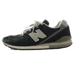 ニューバランス NEW BALANCE 996 スニーカー US8 26cm 黒 ブラック グレー CM996BP /SS ■OS ■GY03