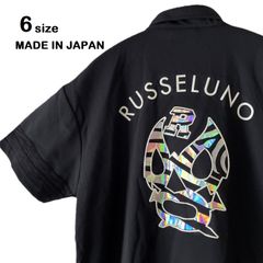 ⭐️美品 ラッセルノ ビッグルチャ ブラック ポロシャツ サイズ5