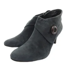 リーガル REGAL ブーティ スエードレザー 24.5 緑 グリーン /FF ■GY99