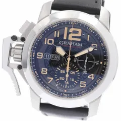グラハム GRAHAM GR2FFDV 02/2CCAS.B32A クロノファイター オーバーサイズ デイデイト 自動巻き メンズ 美品 箱・保証書付き_944695のサムネイル