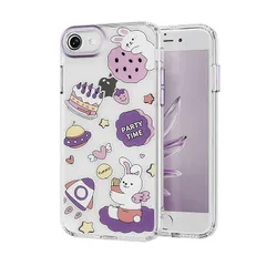 【新品】 iPhone SE ケース 第2世代 第3世代 iPhone 7 iPhone 8 レンズ保護 用 ケース クリア 可愛い カバー 耐衝撃 滑り止め 指紋防止 米軍MIL規格 黄変防止 ストラップホール付き ワイヤレス充電対応 スマホケース SE 1