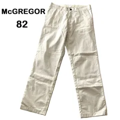 【McGREGOR/マックレガー】メンズ スラックス テーパードパンツ ストレッチ アイボリー ベージュ系（中古）のサムネイル