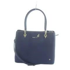 サマンサタバサ Samantha Thavasa ミッキー ディズニー コラボ ハンドバッグ ショルダー 2WAY ロゴ 紺 ネイビー ■GY11 /MQ