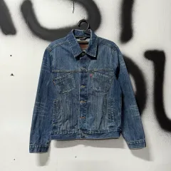 90s リーバイス オリジナル USA 501 デニム トラッカー ジャケット