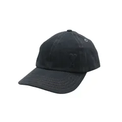 ami paris アミ パリス EMBOSSED CAP エンボス加工 キャップ 帽子 ブラック サイズFREE Maykのサムネイル