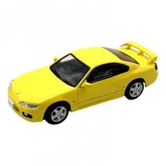 DIECAST MASTERS 日産 シルビア S15 イエロー 右ハンドル 1/64スケール DCDM64009