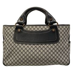 超美品】CELINE ブギー バッグ/ グレーブラック マカダム柄 - メルカリ