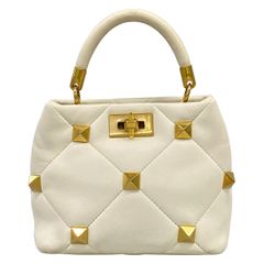 タグ付き新品未使用】Valentino ローマンスタッズ トートバッグ レザー 