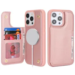 【新品】 Sailortech iPhone 14 Pro Max 背面ケース 手帳型 アイフォン14 promax ケース アイフォン14 promax 携帯カバー 財布型 Magsafe多機能携帯電話カード 手帳ケース PUレザー 収納付き Magsa 1