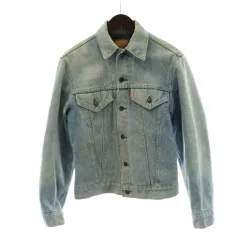 リーバイス Levi's デニムジャケット ジージャン 36 インディゴ ブルー 長袖 裏地ボア 70505-0317 /PP ■GY12