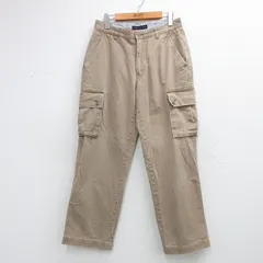 W30/古着 トミーヒルフィガー ブランド カーゴ パンツ メンズ コットン ベージュ 26apr02のサムネイル