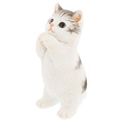 猫の置物 バンザイポーズ フィギュア インテリア - メルカリ