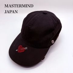 MASTERMIND JAPAN 00s y2k archive heart arrow cap M ML-CA3-020 マスターマインド ストーン ハートロゴ キャップ 帽子 グランジ 平成 レア 希少