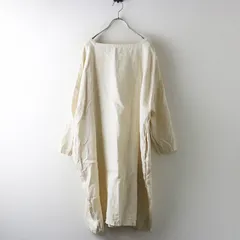 ネストローブ nest Robe リネン プルオーバーチュニックワンピース キナリ┃麻素材 ドレス ナチュラル【2400014940022】