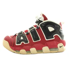 ナイキ NIKE エア モア アップテンポ 96 AIR MORE UPTEMPO 96 スニーカー レザー ハイカット US8 26㎝ 赤 レッド 黒 ブラック 921948-600 /XZ ■GY01