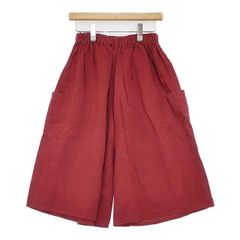 Que? コットンリネン フラワープリント ギャザー ブラウス シャツ オフホワイト グリーン レディース クエ【中古】6-0411M∞ Que? コットンリネン フラワープリント ギャザー ブラウス シャツ オフ