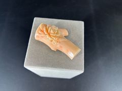 未使用 箱付】Daum France ドーム 朝顔 小物入れ オブジェ - メルカリ