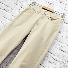 【日本製】美品 SERGE de bleu 裾切りっぱなしデザイン デニムパンツのサムネイル