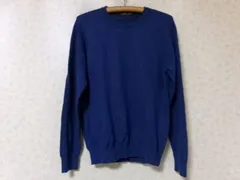 105093　ナノユニバース　メンズ　セーター　青　サイズL