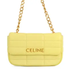 セリーヌ チェーンショルダーバッグ マトラッセ モノクローム 111273EPZ CELINE ワンショルダー
