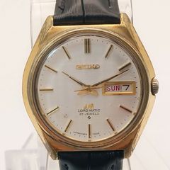 希少 SEIKO 腕時計 LORD MATIC 功績章表彰記念 23石 ゴールド - メルカリ