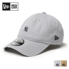 ニューエラ キャップ メンズ レディース NEWERA 920CS MLB MINI LOGO NEYYAN ニューヨーク・ヤンキース キャップ グレー カーキ ベージュ ミニロゴ クロスストラップ カーブドバイザー ユニセックス 14668009 14668