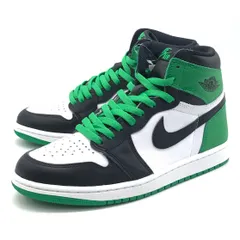【倉吉店】NIKE | ナイキ スニーカー AIR JORDAN 1 RETRO HIGH OG 'CELTICS' DZ5485-031 ブラック/ラッキーグリーン/ホワイト 26cm 【126】