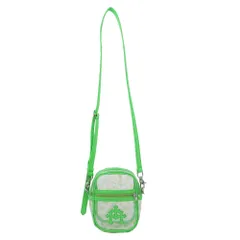 CHROME HEARTS クロムハーツ（原本無） TAKA MINI PVC タカミニ レザークロスパッチ ショルダー バッグ グリーン系 クリア系【中古】のサムネイル